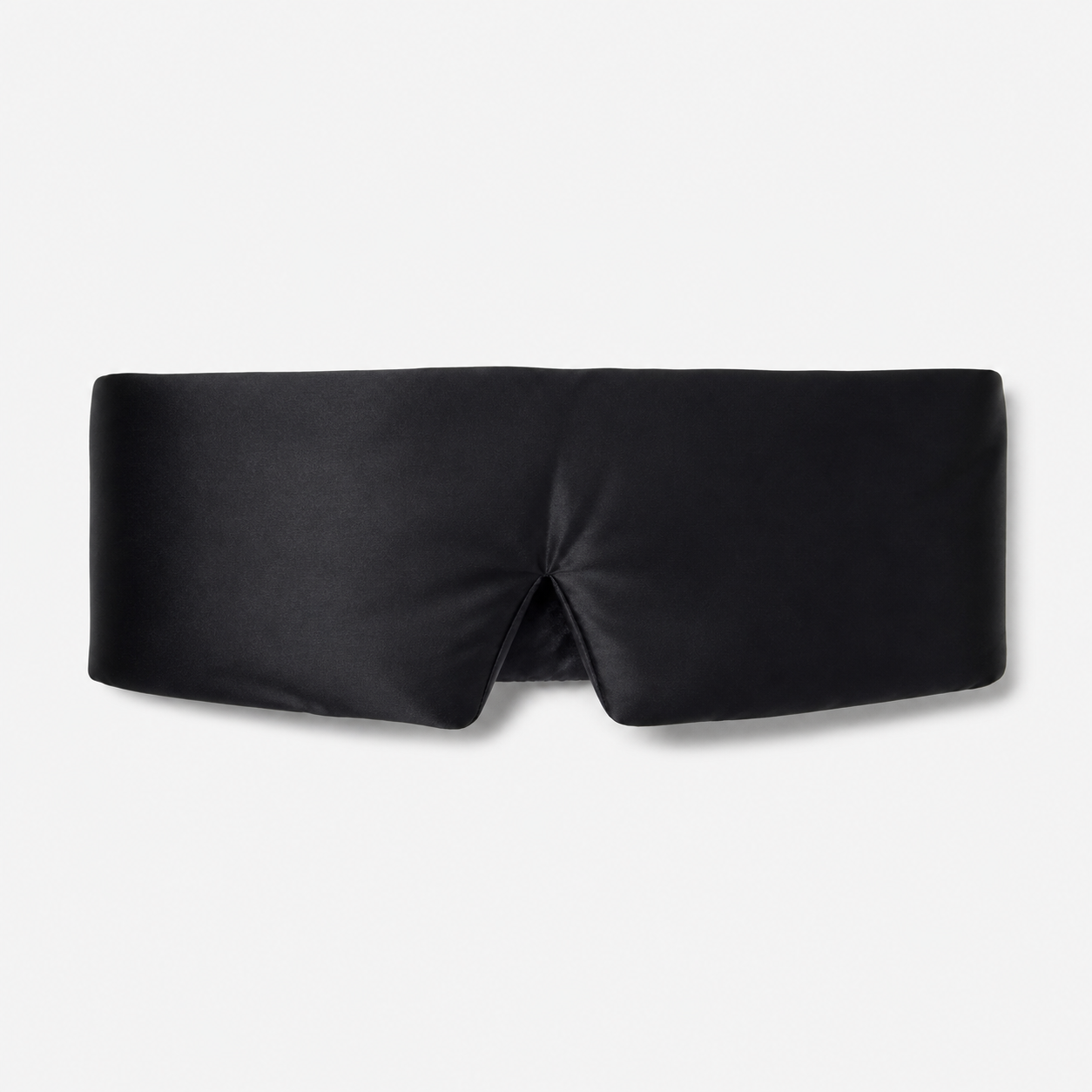 Silklyss 22 Momme 100% Mulberry Silk Sleep Mask with Quiet Closure – Black